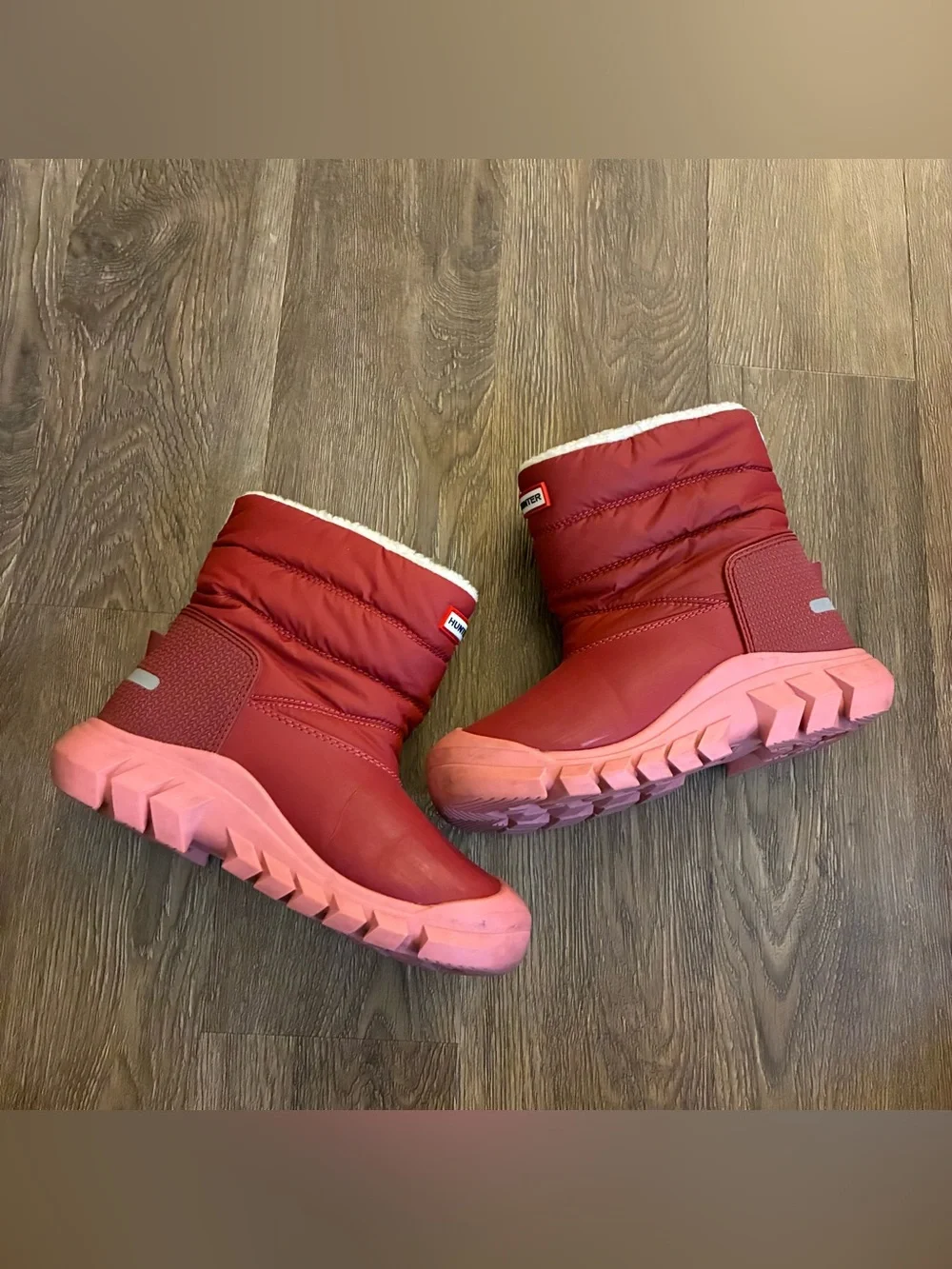 Hunter Intrepid Snow Boot Vital Burgundy/Purring Pink